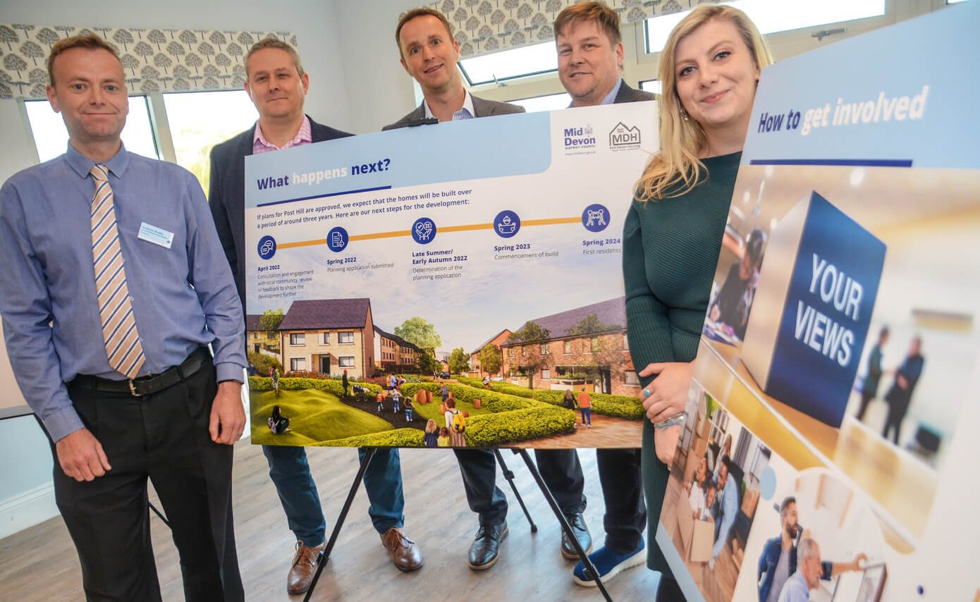 Engagement team supports planning success in Mid Devon